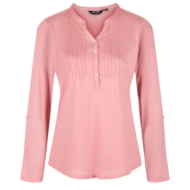 Regatta - Jersey Fflur de Manga Larga para Mujer (Rosa Colorete) Regatta UTRG4993_blushpink
