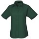 thumbnail image 1 of Premier - Camisa lisa de trabajo de manga corta (Verde botella) Premier UTRW1092_bottle, 1 of 1