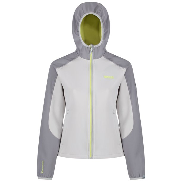 Regatta - Chaqueta Softshell modelo Arec II para Mujer (Acero Claro/Lima) Regatta UTRG3315_lightsteellimefizz