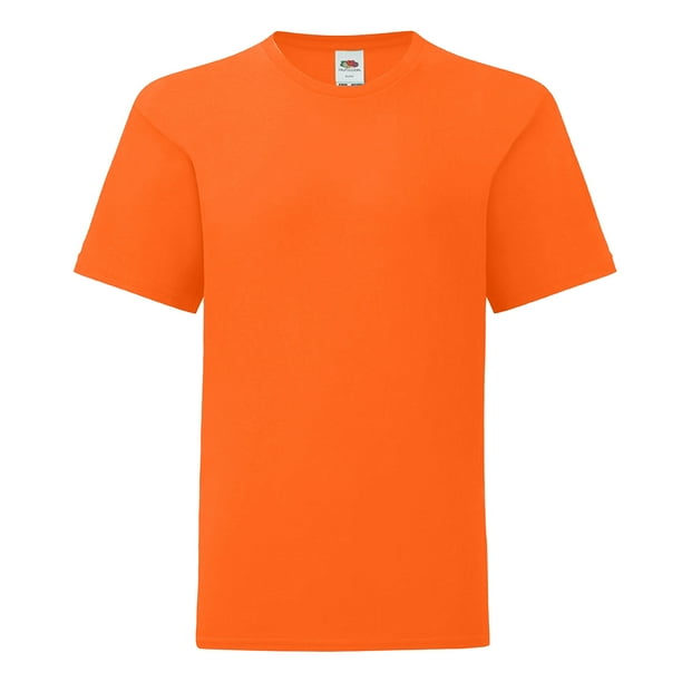 Fruit of the Loom - Camiseta para Niños/Niñas (Naranja) Fruit of the Loom UTBC4731_orange