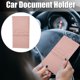 thumbnail image 2 of 9.45" Coche Portadocumentos Imitaci?n Cuero para Conducir Licencia  Tono de oro rosa. Unique Bargains organizadores de guanteras automotrices, 2 of 7