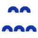 thumbnail image 1 of Wosthever Abanico de plumas para decoración, manualidades, fiestas, Cosplay, adorno de mano para el Wosthever CBP089808, 1 of 1