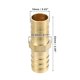 thumbnail image 5 of Unique Bargains 2 juegos de 16 mm de púas para manguera, tubo de púas, montaje de tubería, conectores de montaje de manguera de cobre con abrazaderas Unique Bargains adaptadores de inyección de combustible, 5 of 8