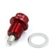 thumbnail image 2 of M14 X 1.25 Magnético Tornillo de Drenaje del Cárter de Aceite del Motor Coche Aluminio Rojo Unique Bargains tapones de drenaje de aceite de motor automotriz, 2 of 2