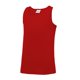 thumbnail image 1 of AWDis Just Cool - Camiseta sin mangas lisa para niños (Rojo intenso) Awdis UTRW4813_firered, 1 of 1