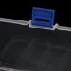 thumbnail image 5 of Plástico 10 Secciones Misceláneas Joyas Tornillos Soporte Almacenamiento Caja 7pcs Azul Claro Unique Bargains Caja de Almacenamiento, 5 of 5