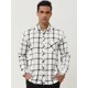 thumbnail image 2 of Lars Amadeus Camisas casuales a cuadros de manga larga con botones y bolsillo M Unique Bargains Camisas, 2 of 6