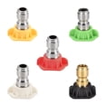 thumbnail image 3 of Puntas de boquilla de pulverizaci?n de arandela a presi?n, Varios Grados de 1/4" (1,2 mm de di?metro de orificio) Unique Bargains Puntas de boquilla de pulverización de lavadora a presión, 3 of 3