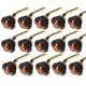 thumbnail image 1 of 15uds 3/4 Pulgadas LED Marcador Luces 12V DC Universal Luces Amarillo Unique Bargains iluminación del remolque, 1 of 7