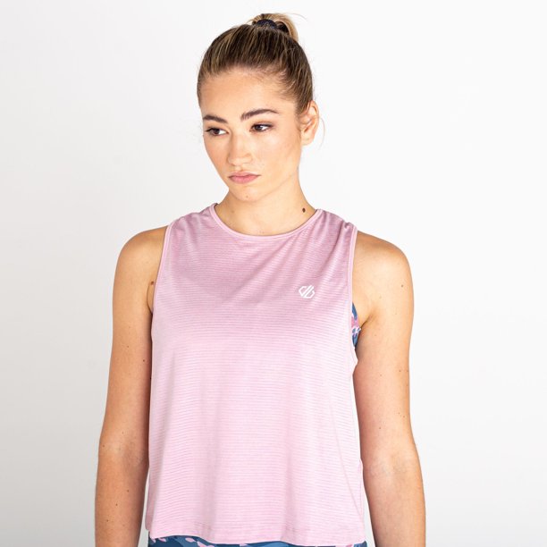 Dare 2B - Camiseta sin Mangas Meditate para Mujer (Lavanda Polvo) Dare 2B UTRG6881_dustylavender