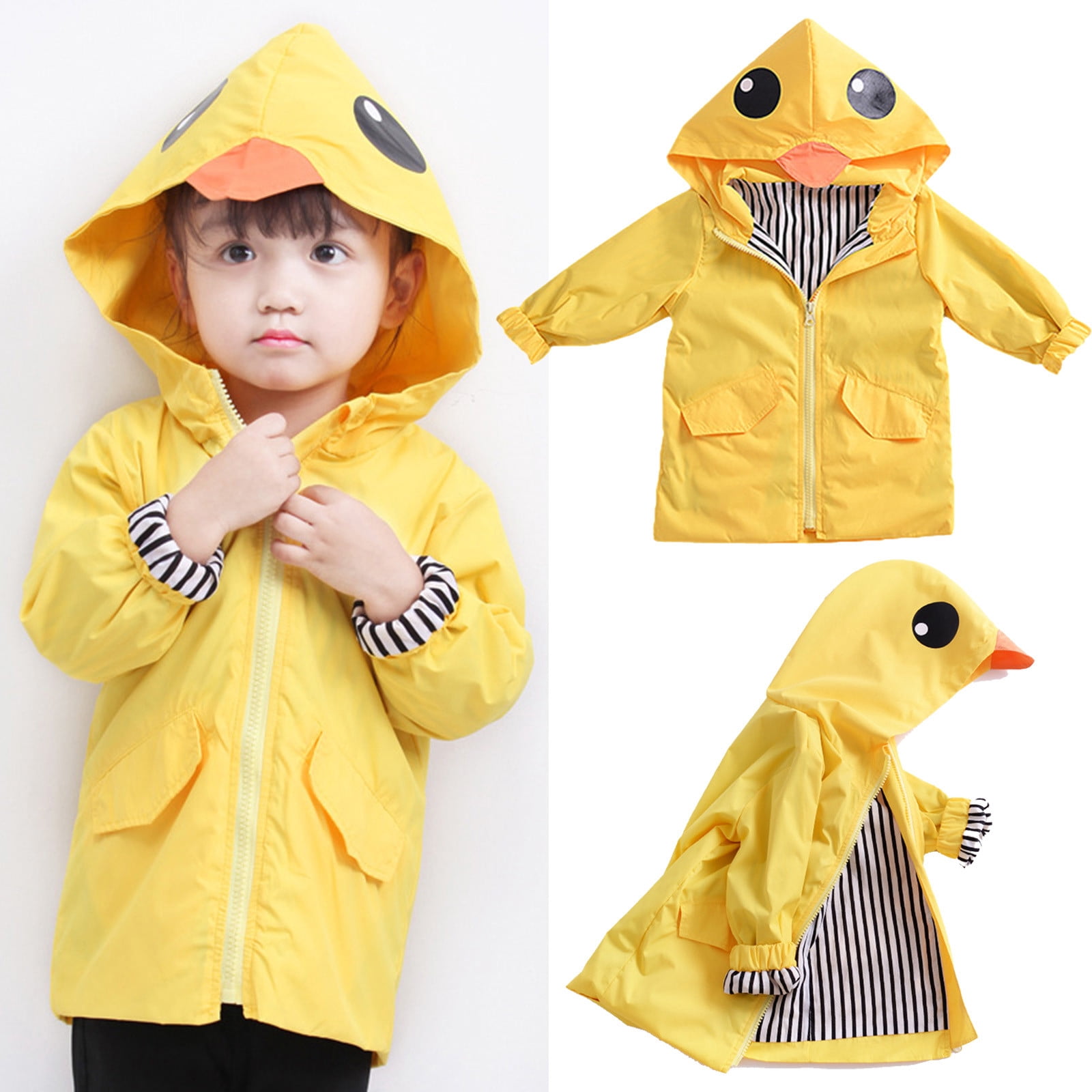 Chubasquero Niña Años Chubasquero Impermeable Para Niños
