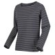 thumbnail image 5 of Regatta - Camiseta Fernanda de Rayas para Mujer (Marino, Vainilla Claro) Regatta UTRG6156_navylightvanilla, 5 of 6