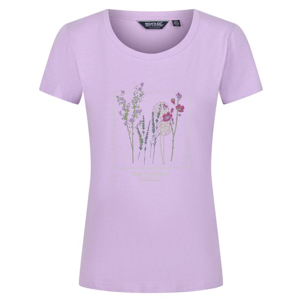 Regatta - Camiseta Filandra VI Impreso para Mujer (Lila Pastel) Regatta UTRG6803_pastellilac