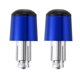 thumbnail image 1 of 1 Par 7/8" 18mm Manual Pu?os Manillar Extremo Tapas Conector Barra Extremo Azul Unique Bargains Extremos de manillar para deportes motorizados, 1 of 7