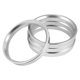 thumbnail image 1 of 4 Piezas OD 73,1mm Aluminio Aleación Coche Cubo Centrados Anillos 65,1 mm Unique Bargains Cubo Rueda Céntricos Anillos, 1 of 6