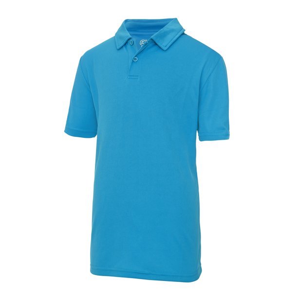 Just Cool- Polo liso de manga corta para niños/niñas (Zafiro) AWDis UTRW696_sapphire