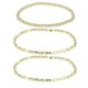 thumbnail image 1 of Pulsera de cuentas para mujer, pulsera de bola de cuentas, kit de pulsera elástica apilable y elásti Unique Bargains pulseras elásticas. Consulte JewelryStyleGuide.pdf para obtener instrucciones adicionales., 1 of 7