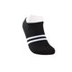 thumbnail image 4 of Calcetines tobilleros invisibles de corte bajo Rayas de algodón 10 pares Negro M Unique Bargains Calcetines, 4 of 7