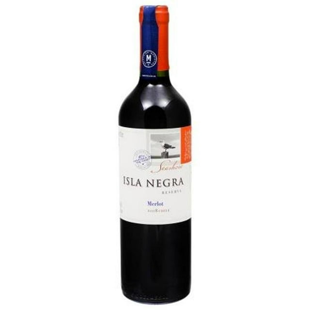 Vino tinto Isla Negra seashore reserva merlot 750 ml