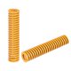 thumbnail image 1 of Troquel Resorte, 18mm OD 90mm Largo 2uds Espiral Estampado Ligera Carga Compresión Troquel Muelles para 3D Impresora Eléctrica Parte, Amarillo Unique Bargains Muelle de matriz de compresión, 1 of 4