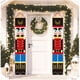 thumbnail image 1 of Decoración navideña de cascanueces, decoración navideña al aire libre, tamaño real, modelo de soldado, carteles de cascanueces para puerta de entrada, porche, jardín, interior, exterior Monstrate SH1104-370, 1 of 5