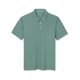 thumbnail image 3 of Blusa Sólido Manga Corta Ajuste Regular Absorción De Humedad Polo De Golf Para Hombre Verde L Unique Bargains Blusa, 3 of 6