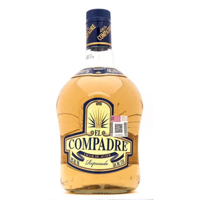 Destilado de agave El Compadre reposado 750 ml