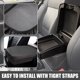 thumbnail image 4 of Centro Reposabrazos Asiento Caja Cubierta para Ford Explorer Negro Rojo Puntadas Unique Bargains apoyabrazos automotrices, 4 of 6