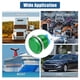 thumbnail image 3 of Ofertas únicas Interruptor de botón momentáneo para automóvil de 19 mm Botón de inicio redondo de metal SPST 1NO AC 250V Verde Unique Bargains interruptores de botón, 3 of 7