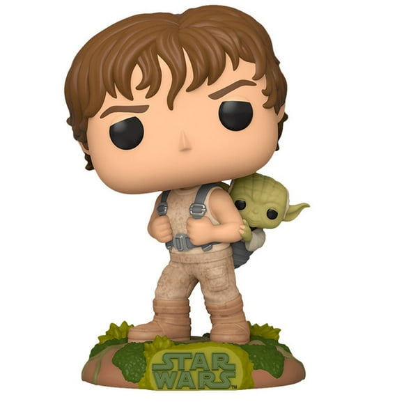 Figura Funko Pop Star Wars Luke Skywalker y Yoda
