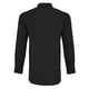 thumbnail image 2 of Premier - Camisa trabajo popelina entallada manga larga hombre caballero (Negro) Premier UTPC2522_black, 2 of 3