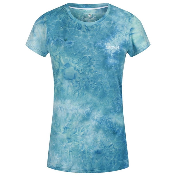 Regatta - Camiseta con Protección UV Modelo Fingal IV para Mujer (Cerámica Teñido) Regatta UTRG4114_ceramictiedye