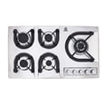 thumbnail image 1 of Parrilla de Gas Supra 5 Quemadores 90 x 51 cm Cromo, 1 of 9