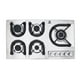 thumbnail image 1 of Parrilla de Gas Supra 5 Quemadores 90 x 51 cm Cromo, 1 of 9
