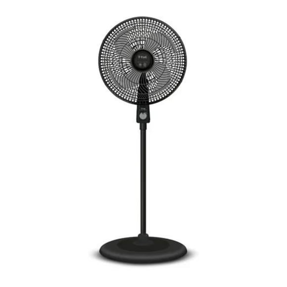 Ventilador  de Pedestal T-fal 16 Pulgadas Negro  VE3179X0M