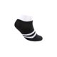 thumbnail image 3 of Calcetines tobilleros invisibles de corte bajo Rayas de algodón 10 pares Negro M Unique Bargains Calcetines, 3 of 7