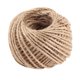 thumbnail image 1 of Craft Yute Arpillera Cinta Cordón Cuerda Cordón Paquete Rollo Tan 2mm Diámetro 50m Longitud Broncead Unique Bargains Yute  Cuerda Rollo, 1 of 2