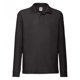 thumbnail image 1 of Fruit of the Loom - Polo de Pique de Manga Larga para Niños/Niñas (Negro) Fruit of the Loom UTPC3888_black, 1 of 3