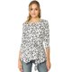 thumbnail image 1 of Tops Peplum De Otoño Con Volantes Y Estampado Floral De Manga Larga Para Mujer Blanco XS Unique Bargains Blusa, 1 of 6