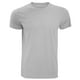 thumbnail image 1 of Russell - Camiseta básica entallada de manga corta para hombre - Verano/Playa/Piscina (Plata mezcla) Russell UTBC2729_P, 1 of 1