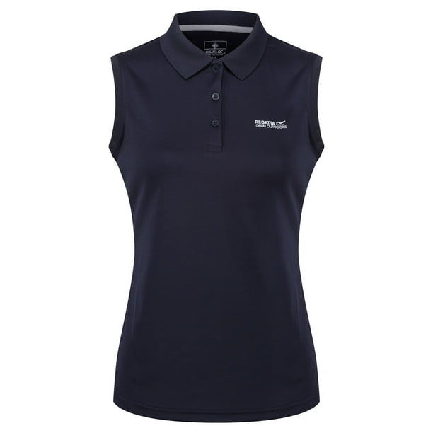 Regatta - Polo sin mangas modelo Tima para mujer (Azul marino) Regatta UTRG1936_navy