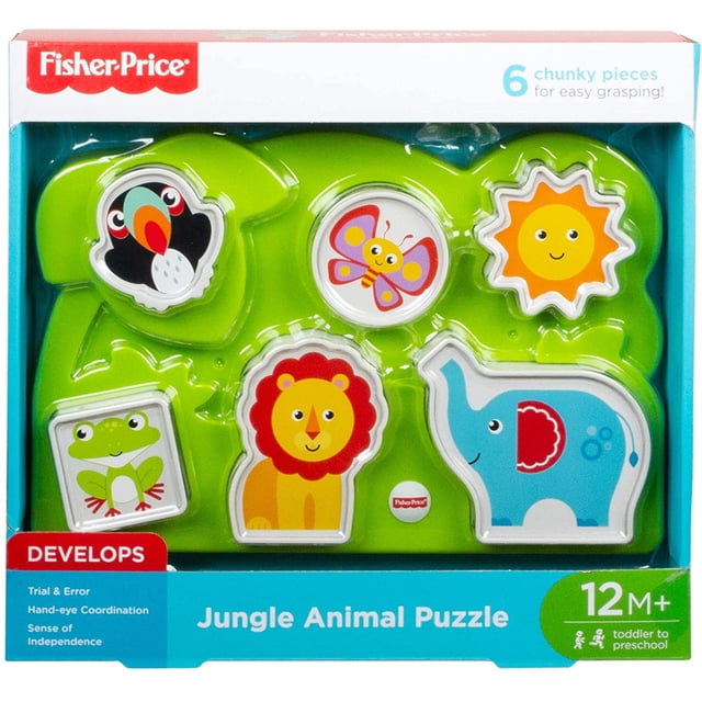 Rompecabezas Animalitos de la Selva Fisher Price