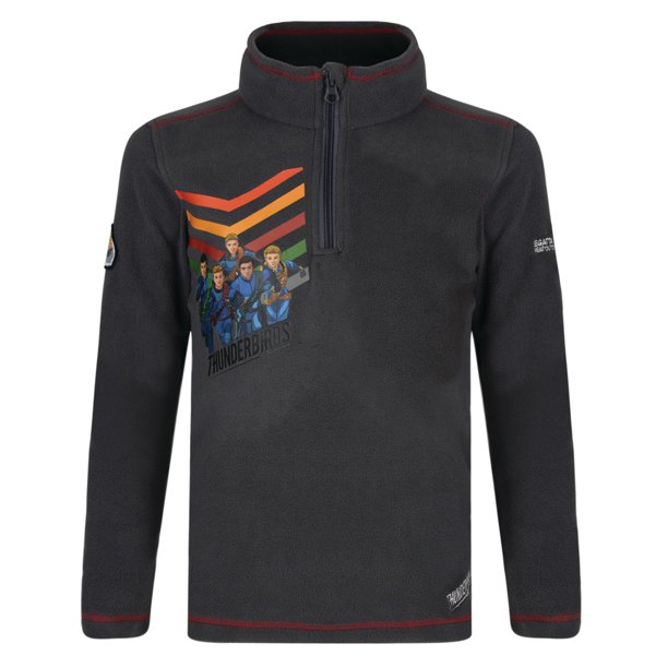 Regatta - Chaqueta polar oficial de Thunderbirds modelo Crosscut para niños (Gris/negro) Regatta UTRG2775_P
