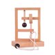 thumbnail image 1 of Gwong Juguete 3D de madera roscado cuerda bucle rompecabezas LUBAN Lock Cerebro Teaser juego adulto Gwong 30004310, 1 of 6