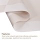 thumbnail image 4 of Individuales Manteles 450x300mm 4uds PVC Mesa Lavable Tejido Individual Mantel, Beige Unique Bargains manteles individuales, 4 of 5