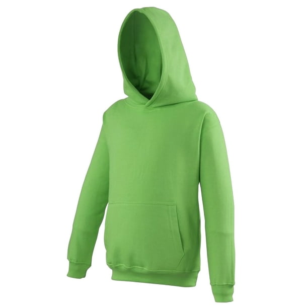 Awdis - Sudadera con capucha unisex para niños/niñas (Verde lima) Awdis UTRW169_limegreen