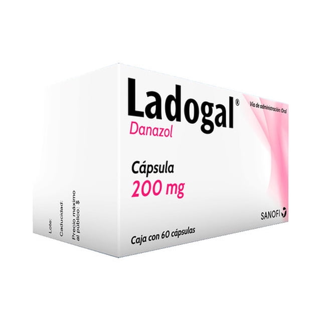 Ladogal 200 mg 60 cápsulas
