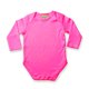 thumbnail image 1 of Larkwoo - Body de manga larga unisex para bebé (Fucsia) Larkwood UTRW797_fuchsia, 1 of 1