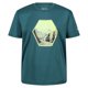 thumbnail image 1 of Regatta - Camiseta Alvarado VI Hexágono para Niños/Niñas (Verde Pacífico) Regatta UTRG7053_pacificgreen, 1 of 6