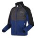 thumbnail image 3 of Regatta - Chaqueta Oberon IV de Softshell para Niños/Niñas (Surf Spray, Gris Ceniza Jaspeado, Negro) Regatta UTRG6216_surfsprayashgreymarlblack, 3 of 4